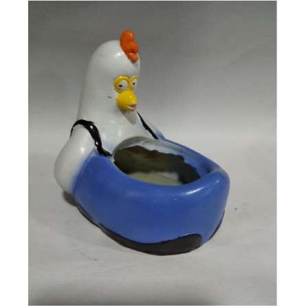 Cute Duck Resin Pot